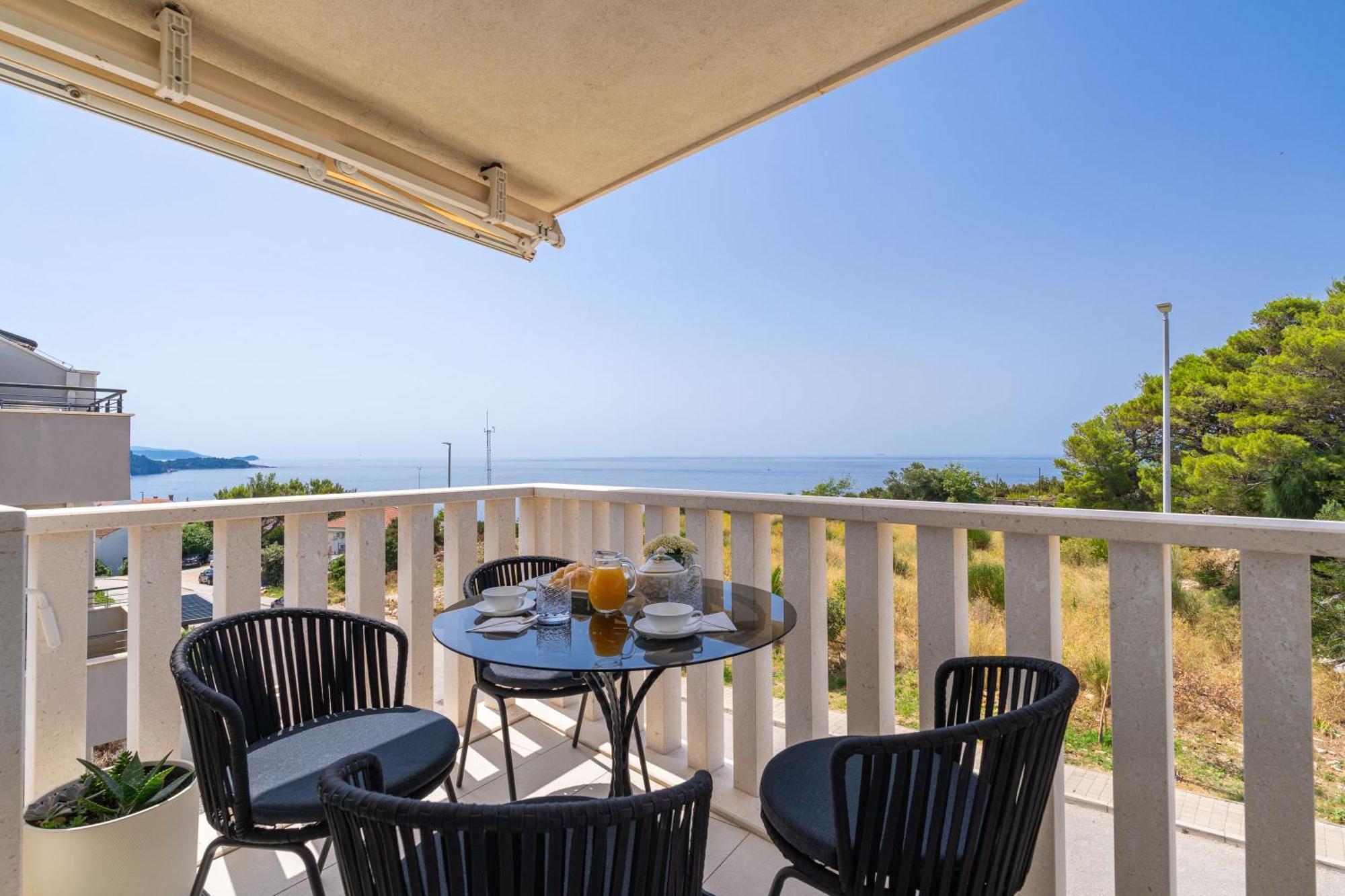 Apartment Apollo In Dubrovnik With Sea View Exteriör bild