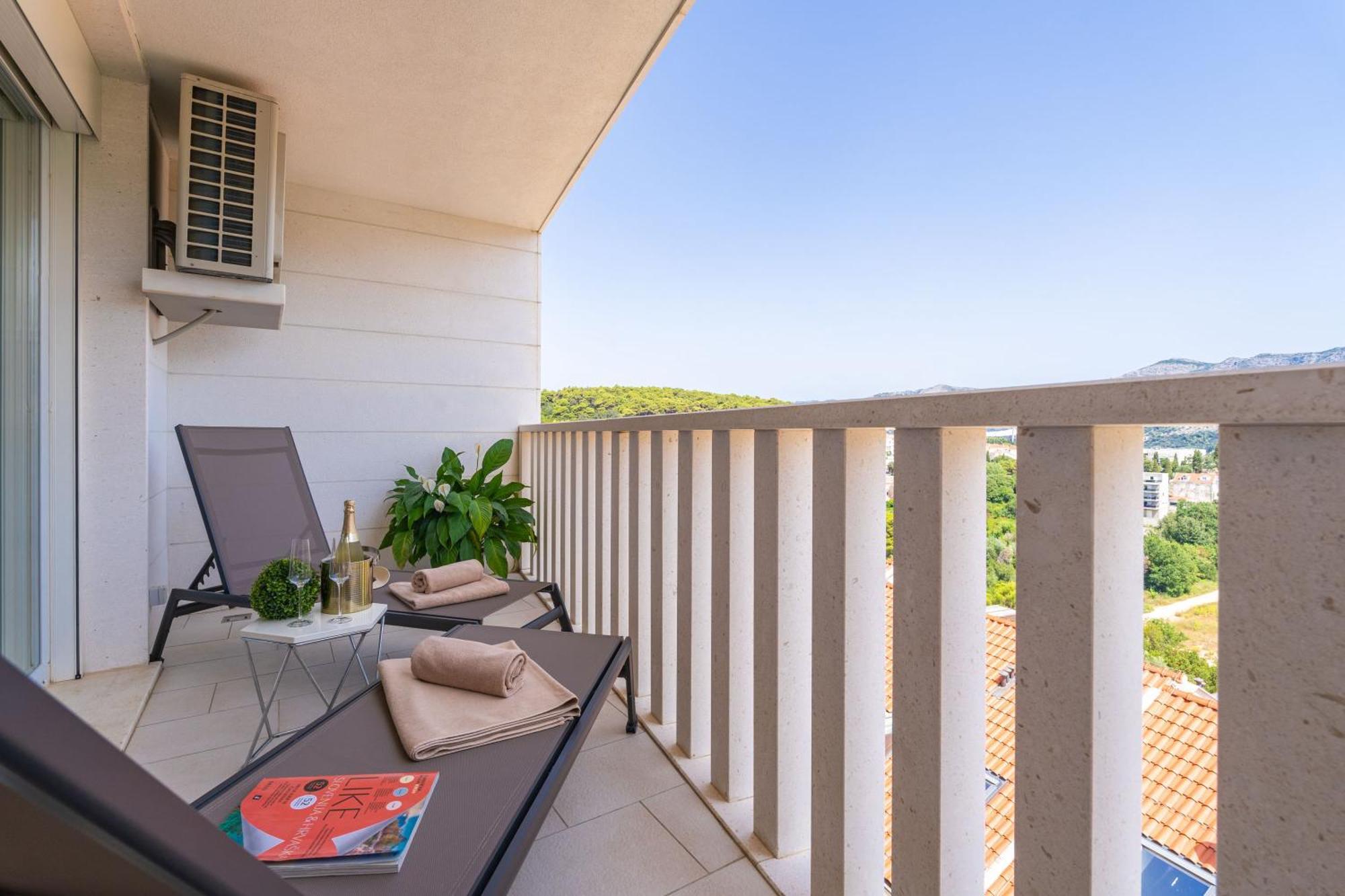 Apartment Apollo In Dubrovnik With Sea View Exteriör bild