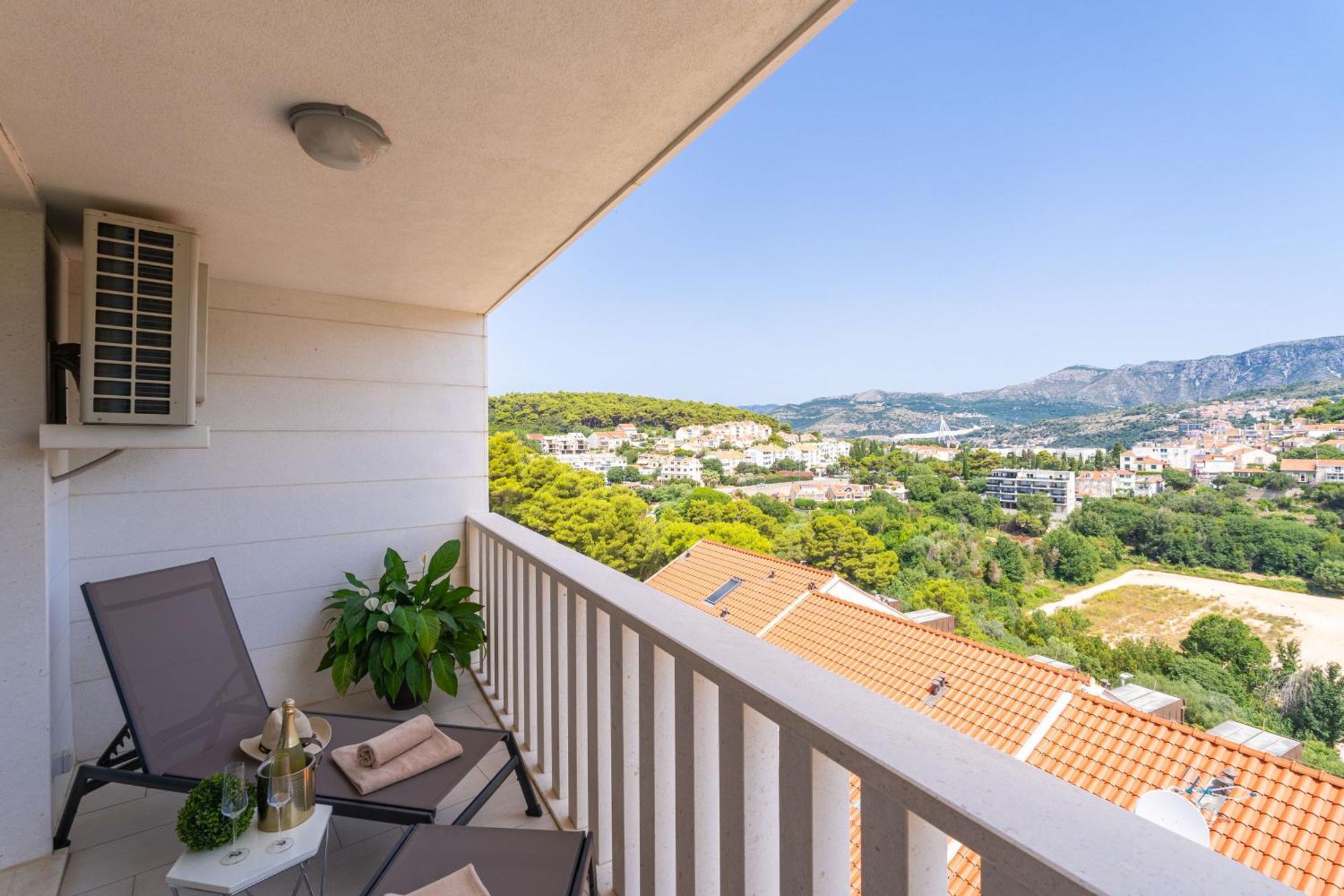 Apartment Apollo In Dubrovnik With Sea View Exteriör bild