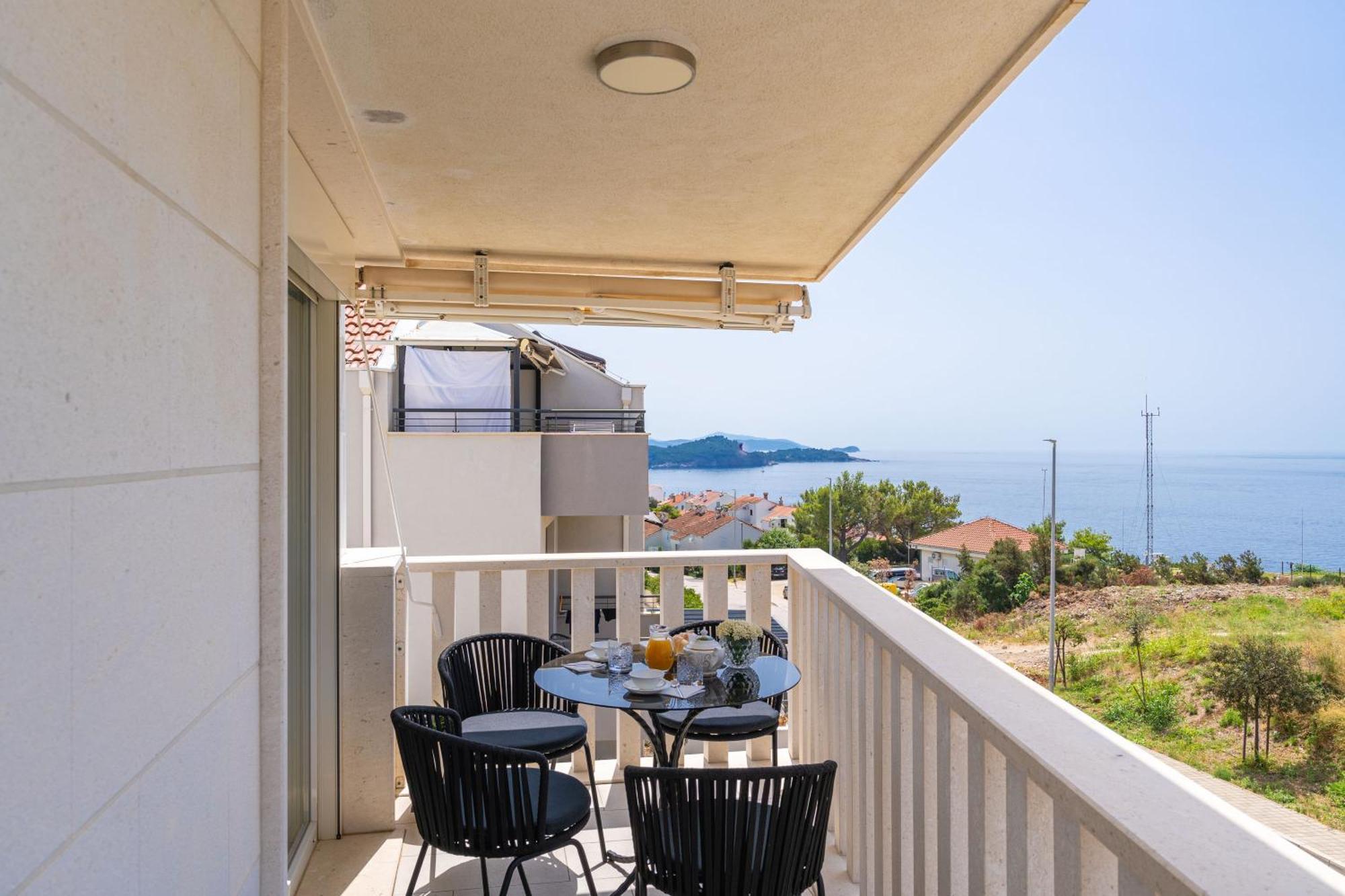 Apartment Apollo In Dubrovnik With Sea View Exteriör bild